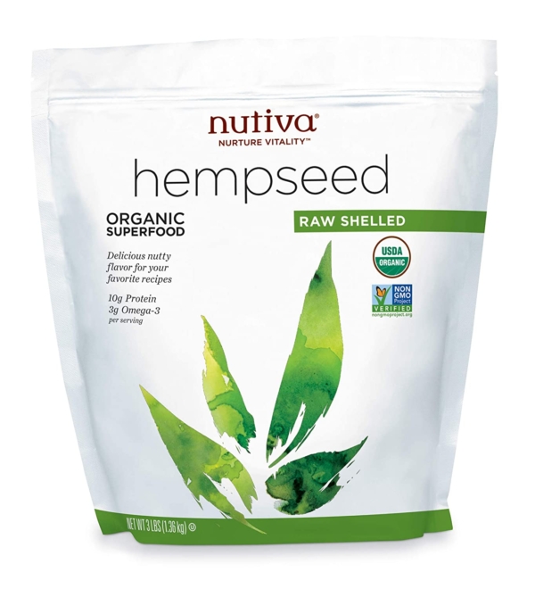 Nutiva Organic Shelled Hempseed