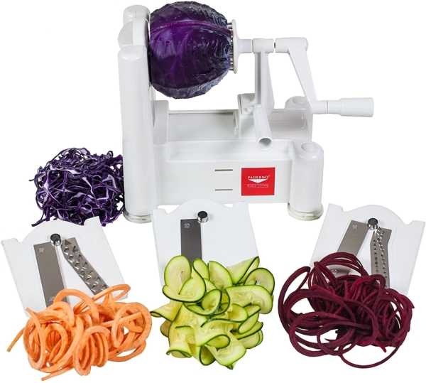 Paderno World Cuisine Vegetable Spiralizer