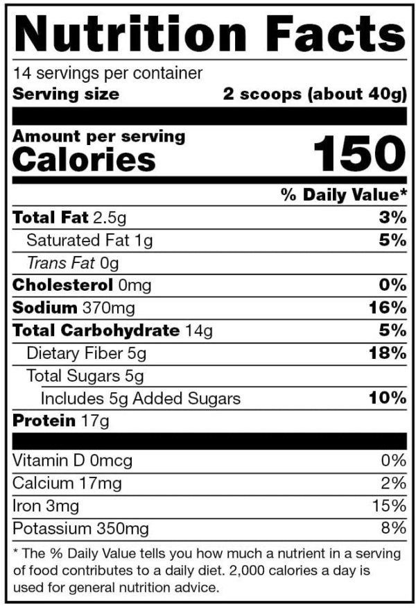 Vegan Protein Blend - Vanilla Delight - Subscription (2 Containers Monthly) - Image 2
