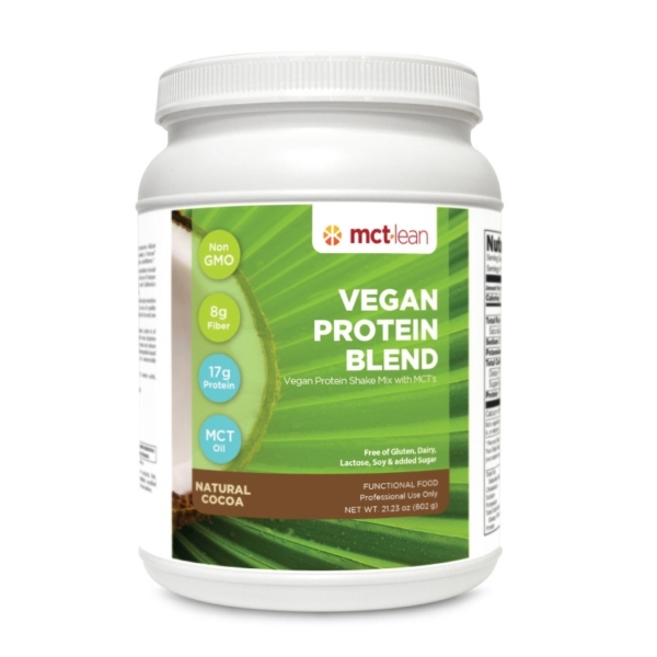 Vegan Protein Blend - Natural Cocoa - Subscription (2 Containers Monthly)